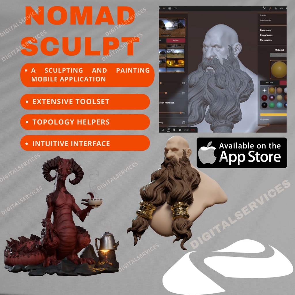 Promo Nomad Sculpt for iOS iPad &amp; iPhone (Original)