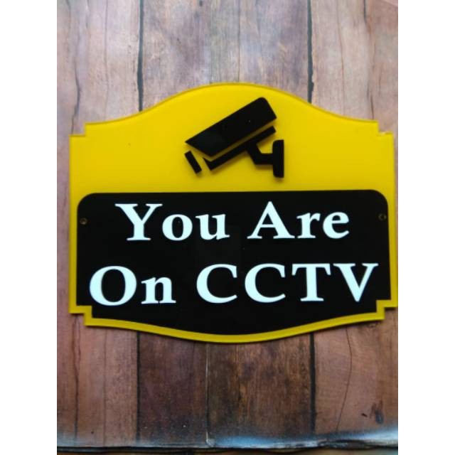 Acrylic Papan Nama / Sign Board Terlaris Smoking CCTV TOILET MUSHOLA