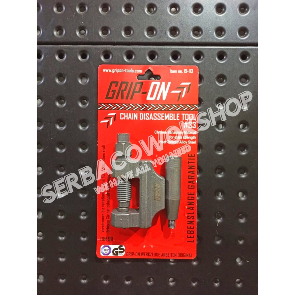 Grip On Pemotong Rantai No 33 Chain Disassemble Tool 19-113 No #33 Termurah Berkualitas