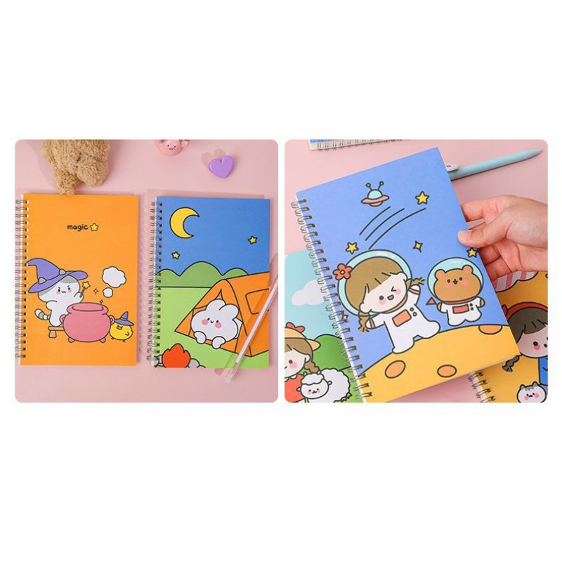 

Notebook A5 Buku Catatan Bergaris - Cartoon