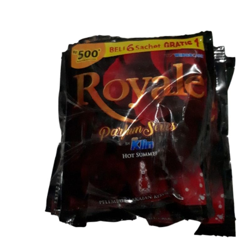 royal 12 sachet  so klin pewangi