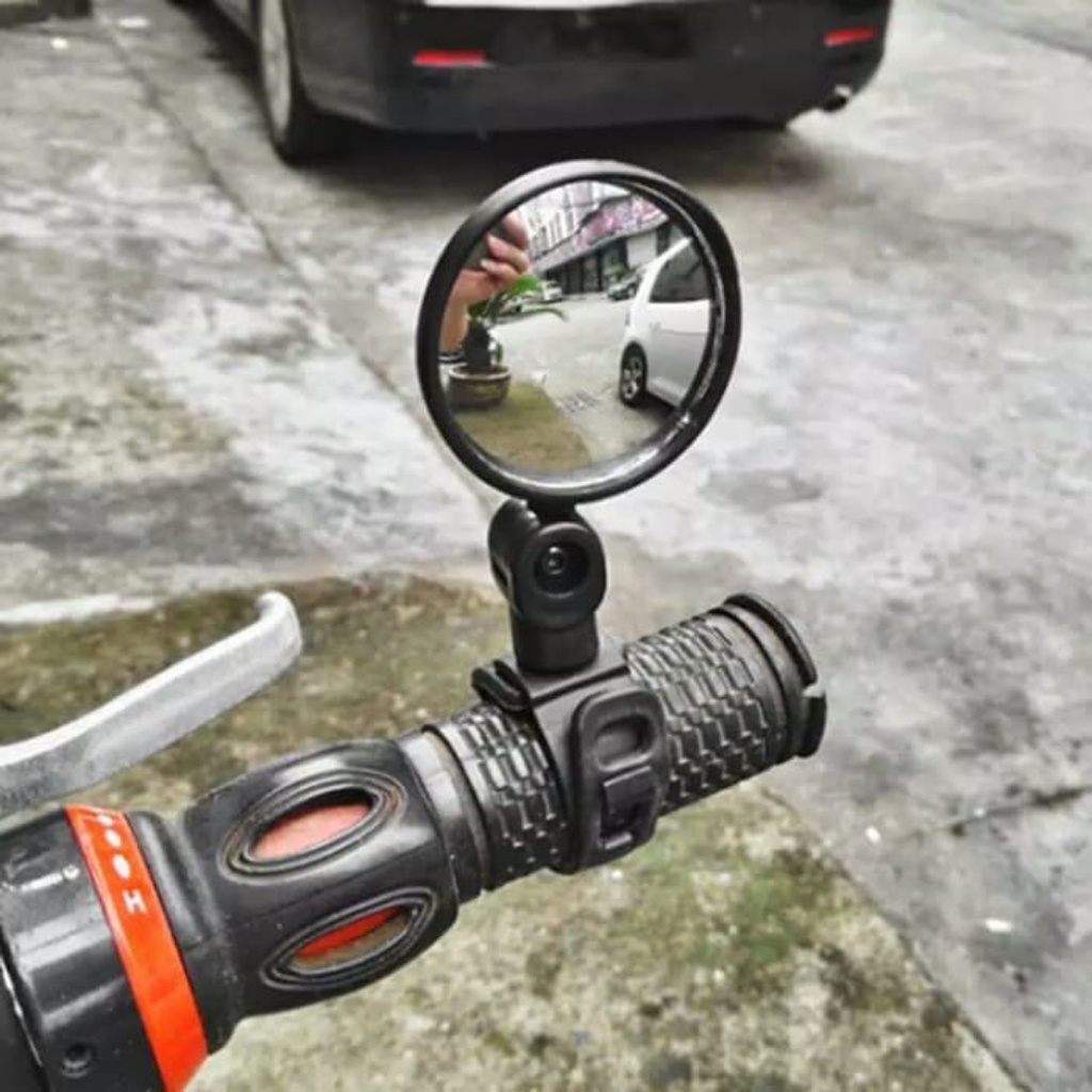 SPION JALU Aksesoris Sepeda Motor Spion Jalu 7 Cm Bulet Bisa Untuk Motor Dan Sepeda Balap Fixie BMX MTB Lipat Gunung CRF Cross Beat Street