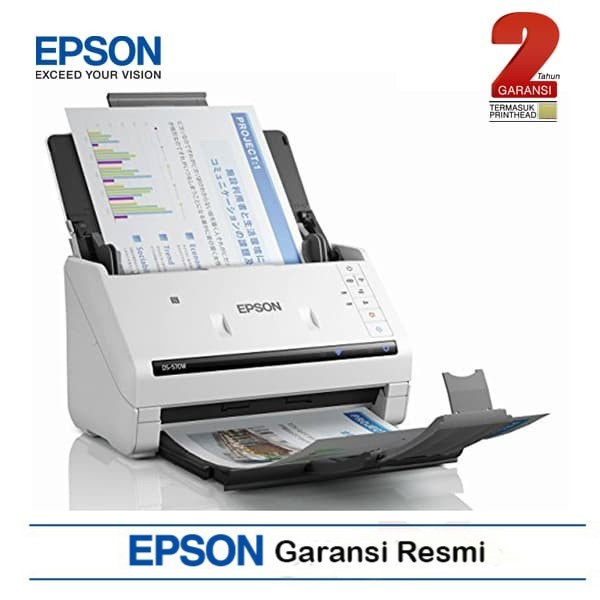 SCANNER EPSON DS 570 W II /  EPSON SCANNER DS 570W II GARANSI RESMI