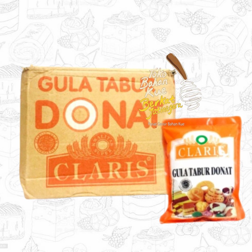 

GULA HALUS & DONAT CLARIS 250 GR (CTN)