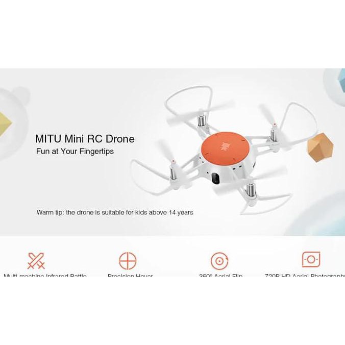 Xiaomi MITU WiFi FPV 720P HD Camera Mini RC Drone