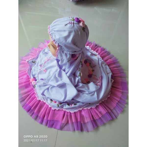 Mukena Anak Terusan /Mukena Terusan Anak