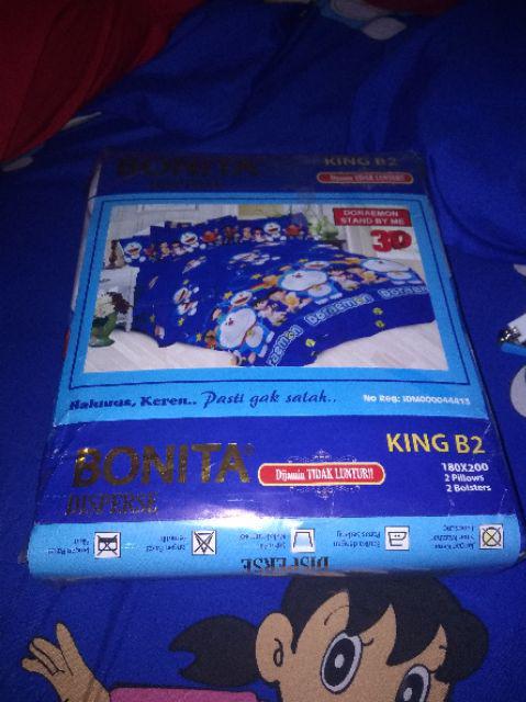 Doraemon Stand By Me, Sprai Bonita Ukuran 180x200 King B2