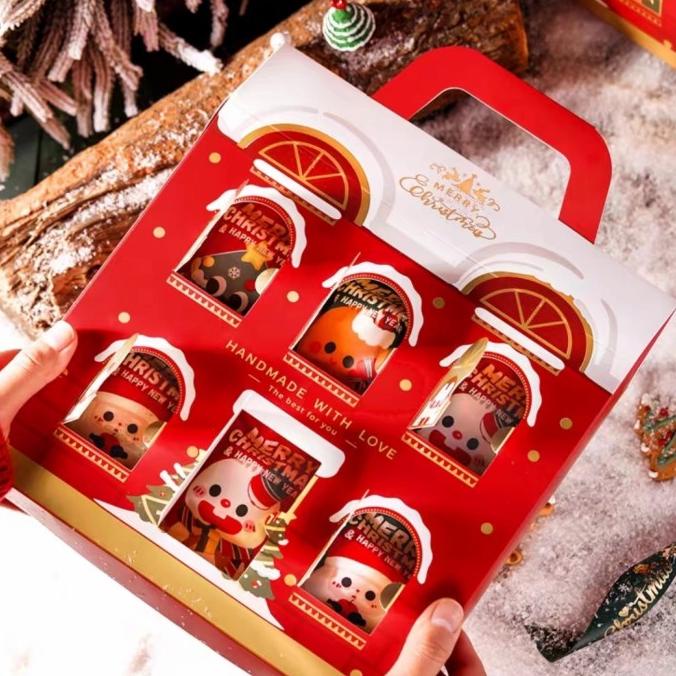 

[COD] Swissbell Cookie Box / Christmas Packaging Box / Kotak Kue Hampers Nat [COD]