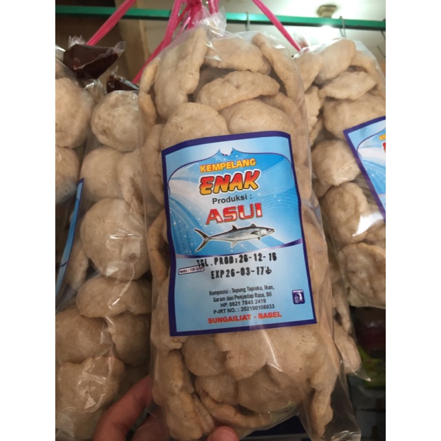 

Kemplang pasir khas Bangka