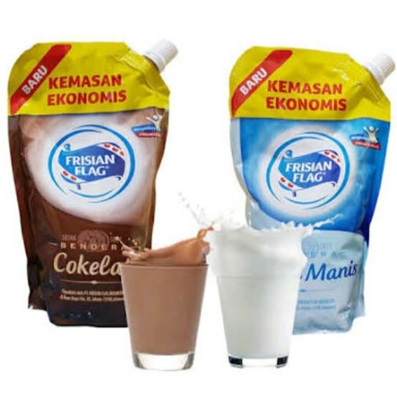 

BBC-> [568GR] SUSU KENTAL MANIS "FRISIAN FLAG" POUCH 545ML