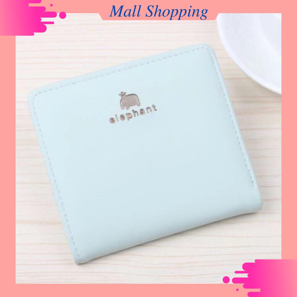 (COD) Dompet Kulit Lipat Wanita Dompet Wanita Dompet Import MURAH MALLSHOPPING