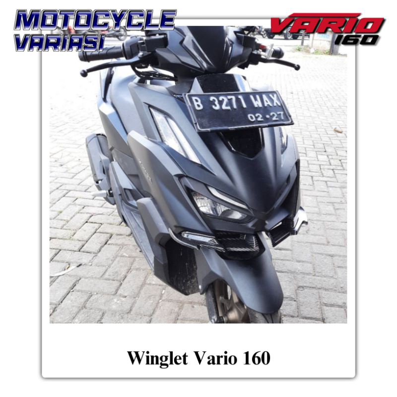 Winglet Vario 160 Carbon Premuim Wingled Vario 160 Click 160