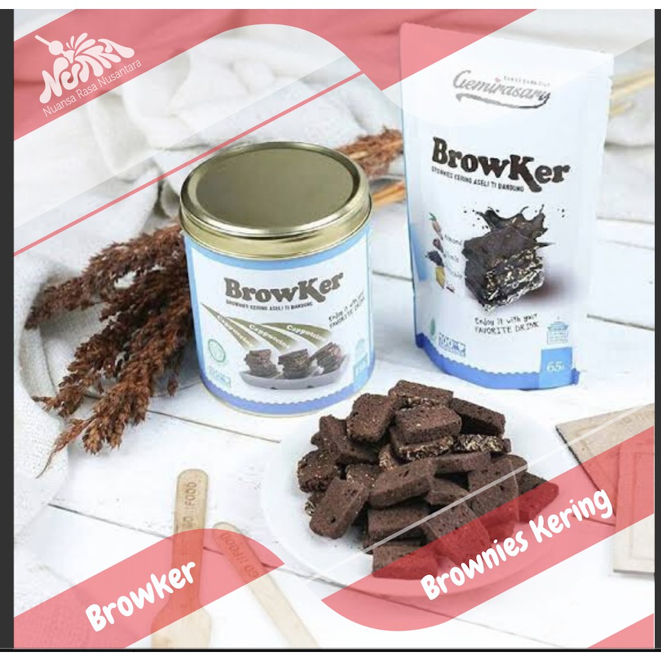 

[ RECOMMENDED ] BROWKER & PING!!! PING!!! - Brownies Kering & Keping Brownies Gemirasary