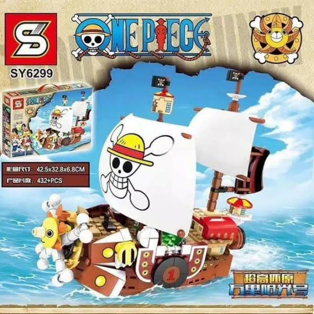 Brick SY 6299 One Piece Thousand Sunny 432 Pcs