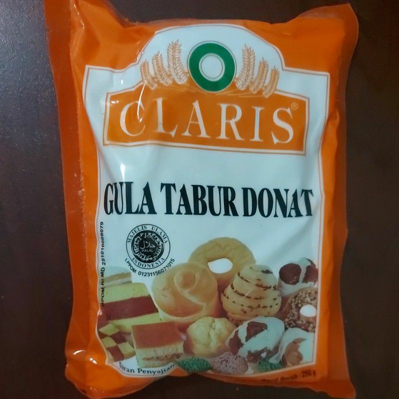 

gula donat dingin (dusting sugar)gula donat