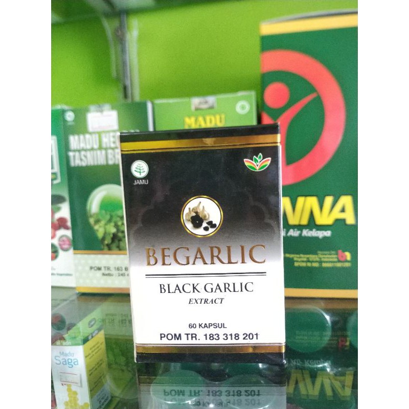 BEGARLIC EXTRACT BLACK GARLIC ORIGINAL (60KAPSUL)