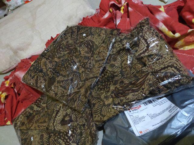 Batik Pria Lengan Panjang.-batik Pekalongan