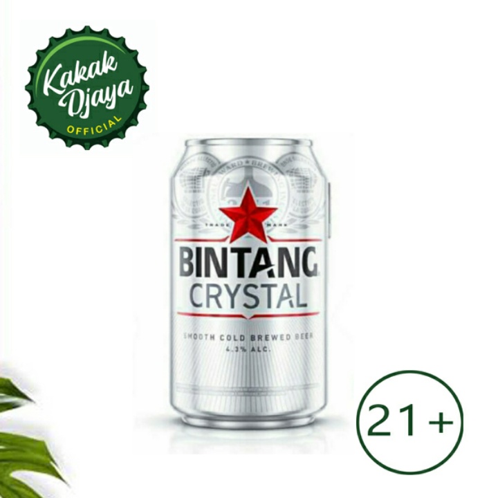 Bintang Crystal Beer 320 ml Can
