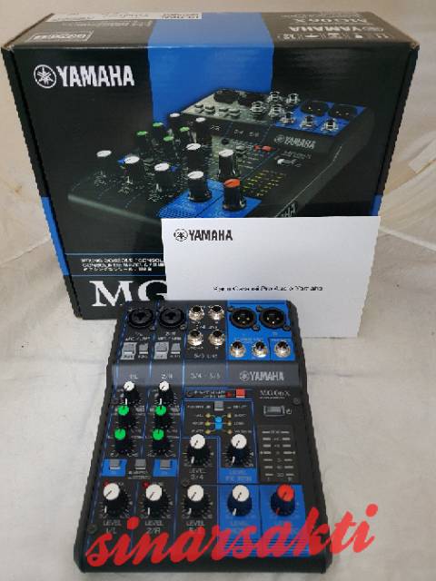 MIXER YAMAHA MG 06 ( 6CHANNEL ) ORIGINAL