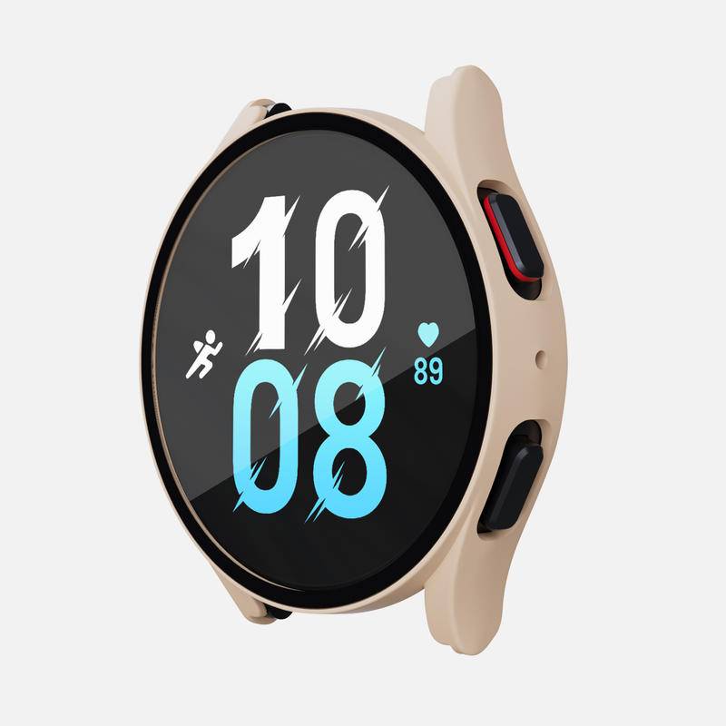 Case Pelindung Jam Tangan Bahan Kaca Kuat Ukuran 40mm 44mm Untuk Samsung Galaxy Watch 5