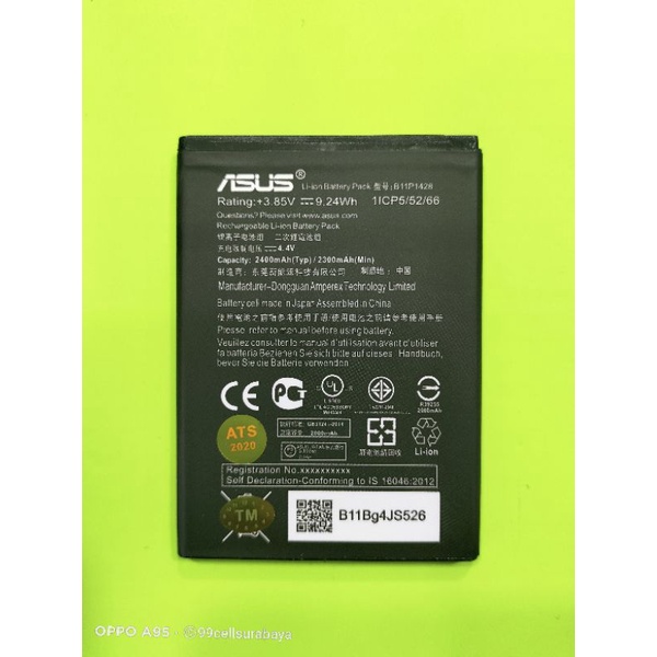 Baterai battery batrai batre Asus Zenfone Go 4.5 in original