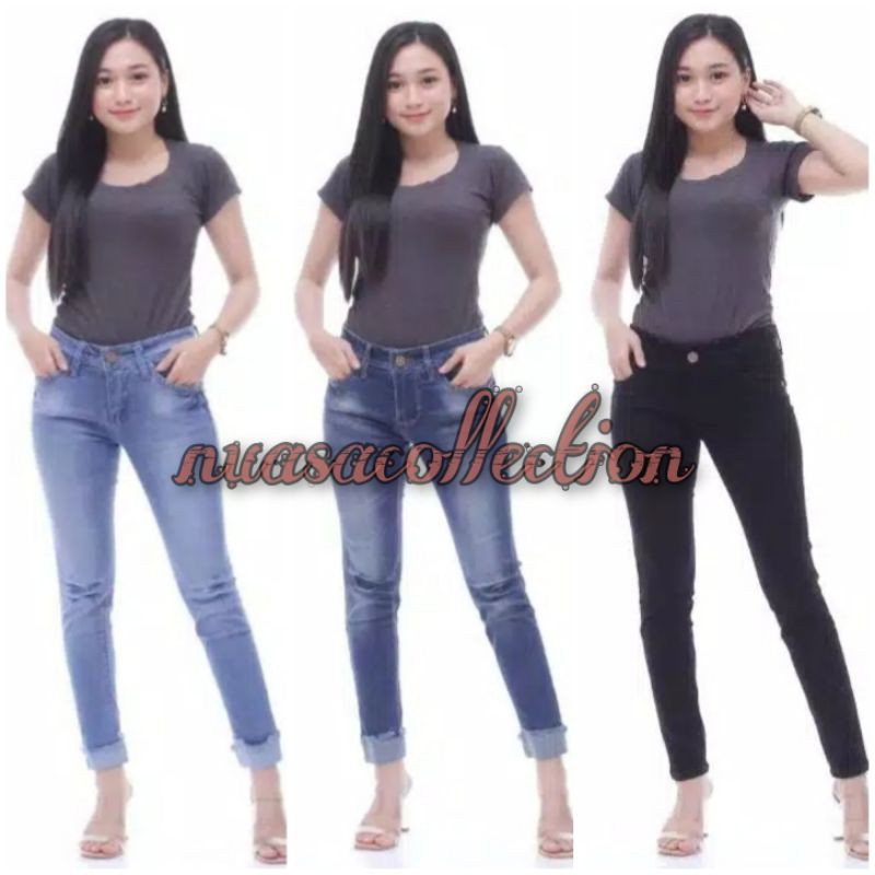 celana jeans skinny wanita