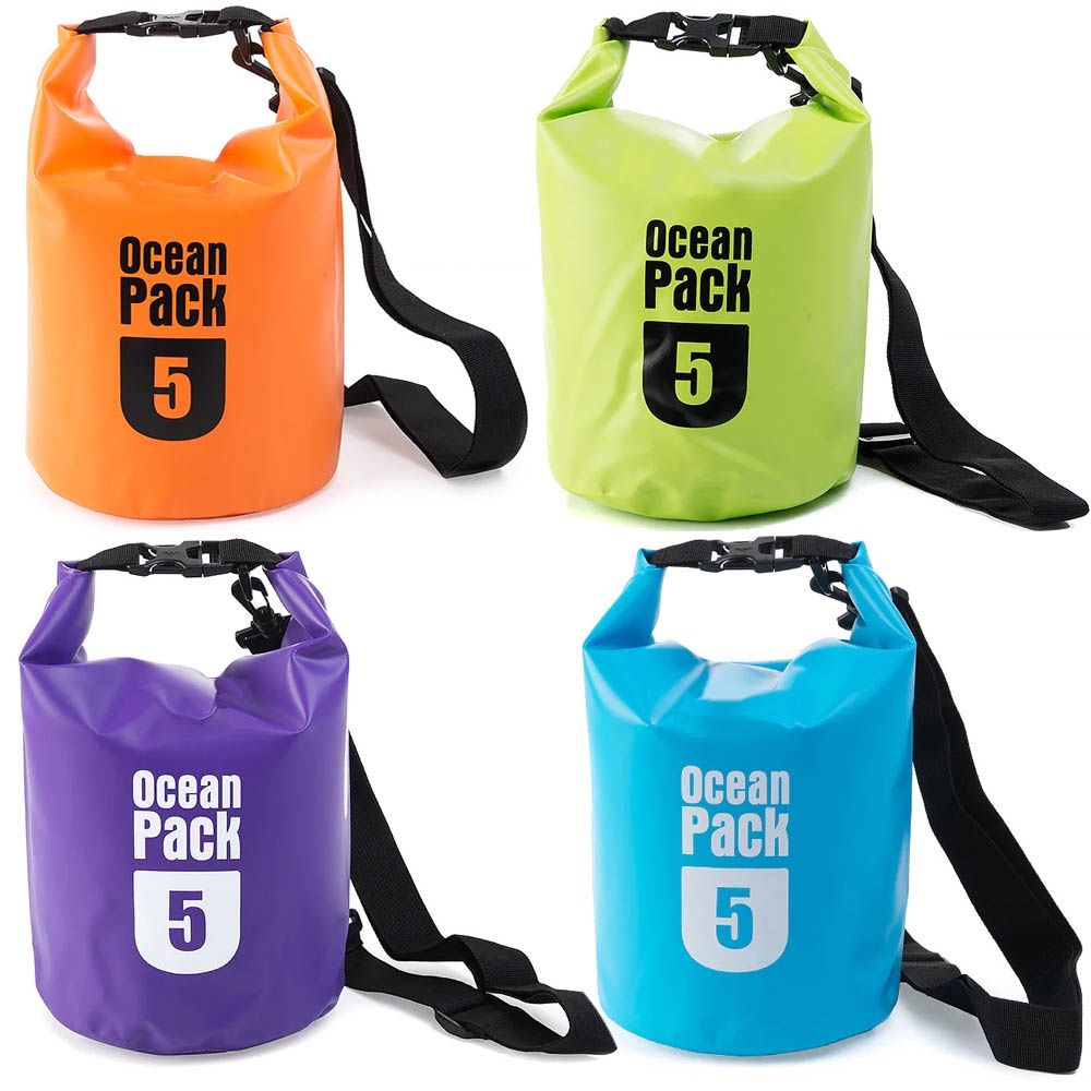 Tas penyimpanan Serbaguna bisa jadi pelampung / dry bag 5 liter