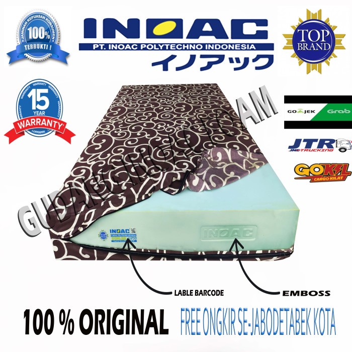 kasur inoac 180x200x30