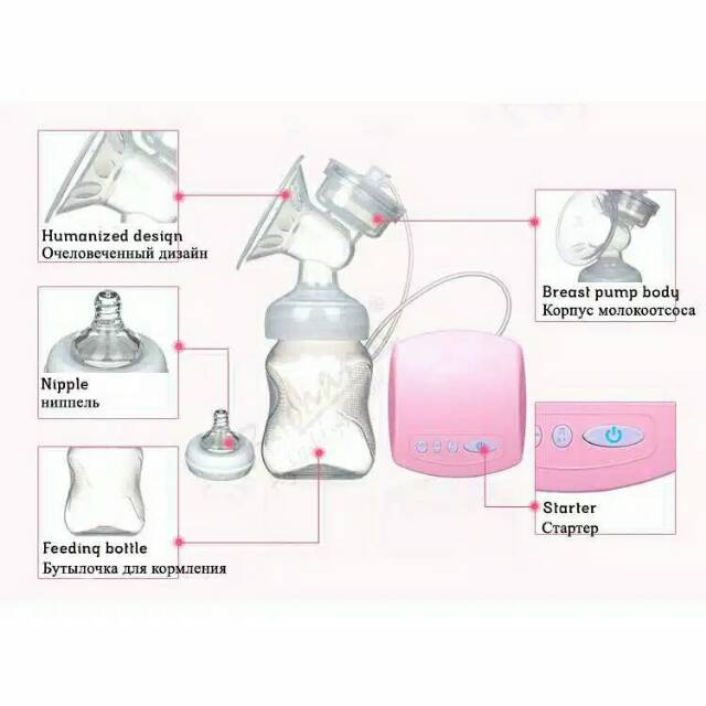 Pompa ASI Elektrik Otomatis/Elektrik Breast Pump Model MZ 602