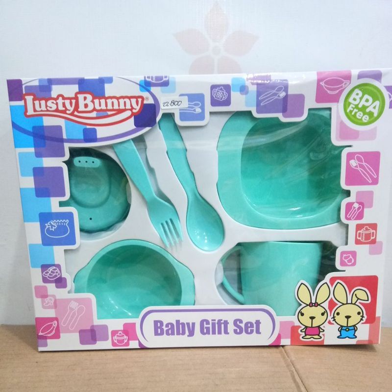 LUSTY BUNNY BABY GIFT SET (FEEDING SET) LB-1403, LB- 1414, LB-1415, LB-1417, LB-1421, LB-1422