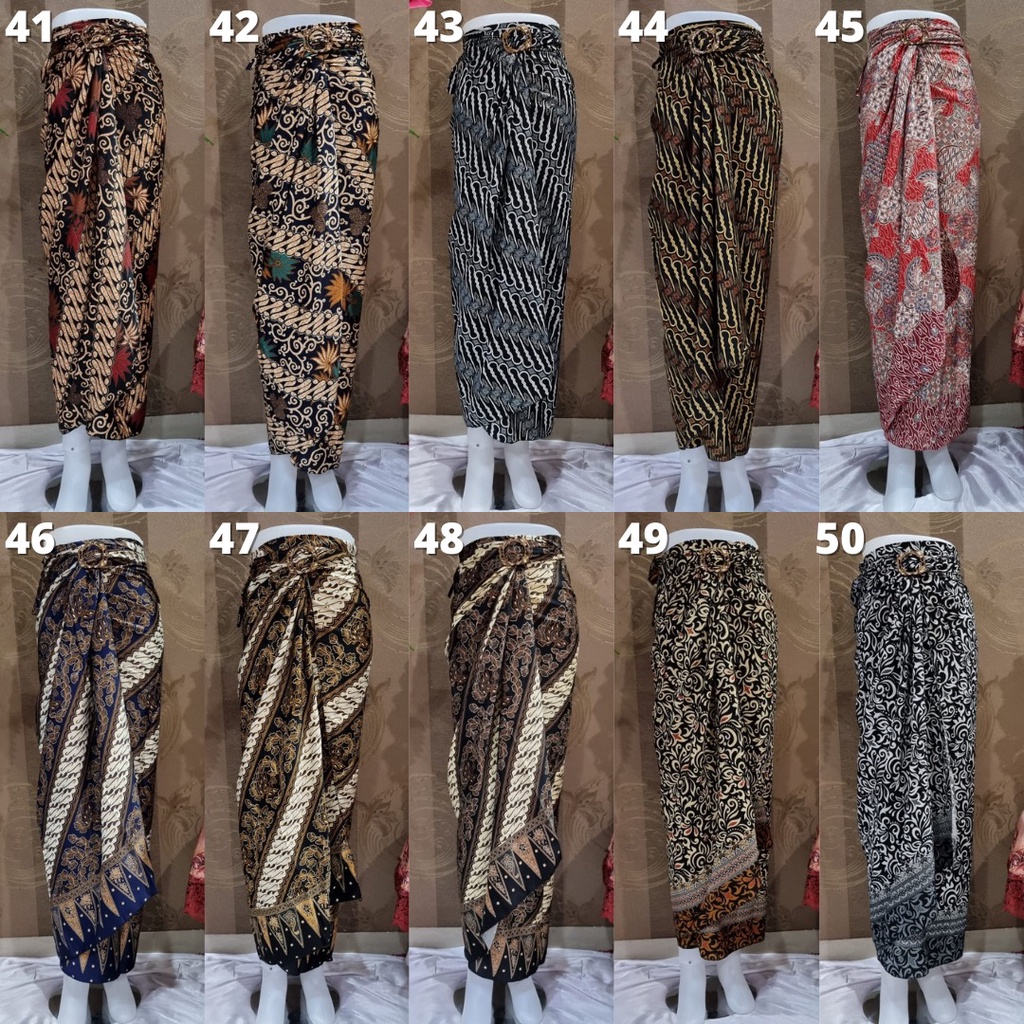 ROK LILIT + RING GESPER / KAIN LILIT BAWAHAN KEBAYA/ ROK BATIK / BAWAHAN BATIK ANEKA PILIHAN MOTIF BATIK