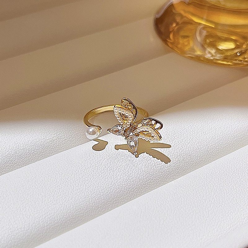 Cincin Tembaga Bisa diatur Sizenya , Fashion wanita Cincin Unik Lucu Keren /BS