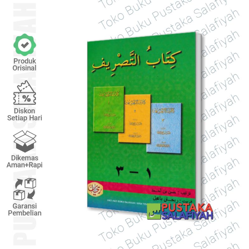 Buku Kitabut Tashrif Shorof - Kertas HVS - Ribhan Bangil