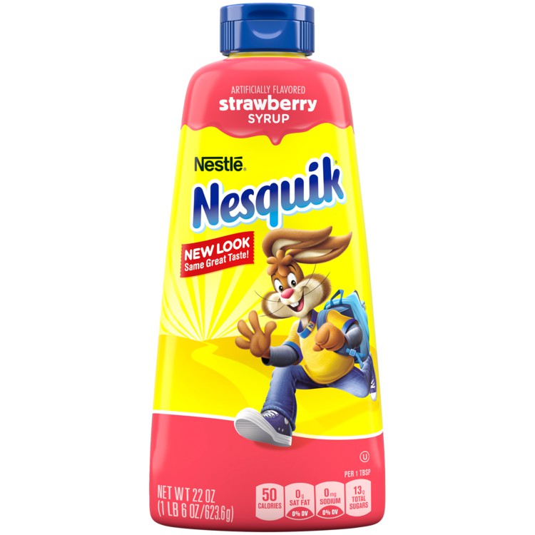 

NESTLE NESQUIK SYRUP STRAWBERRY 22 OZ 623.6GR