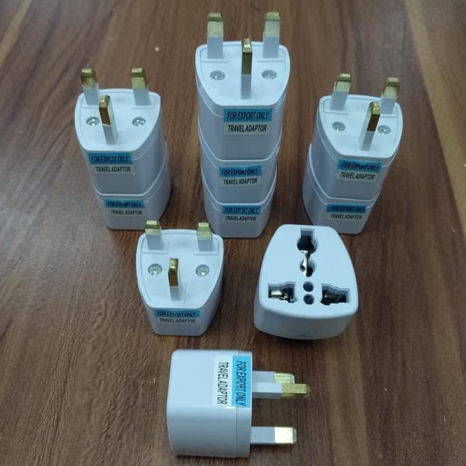 Colokan Steker Kaki 3 Travel Adaptor Singapore