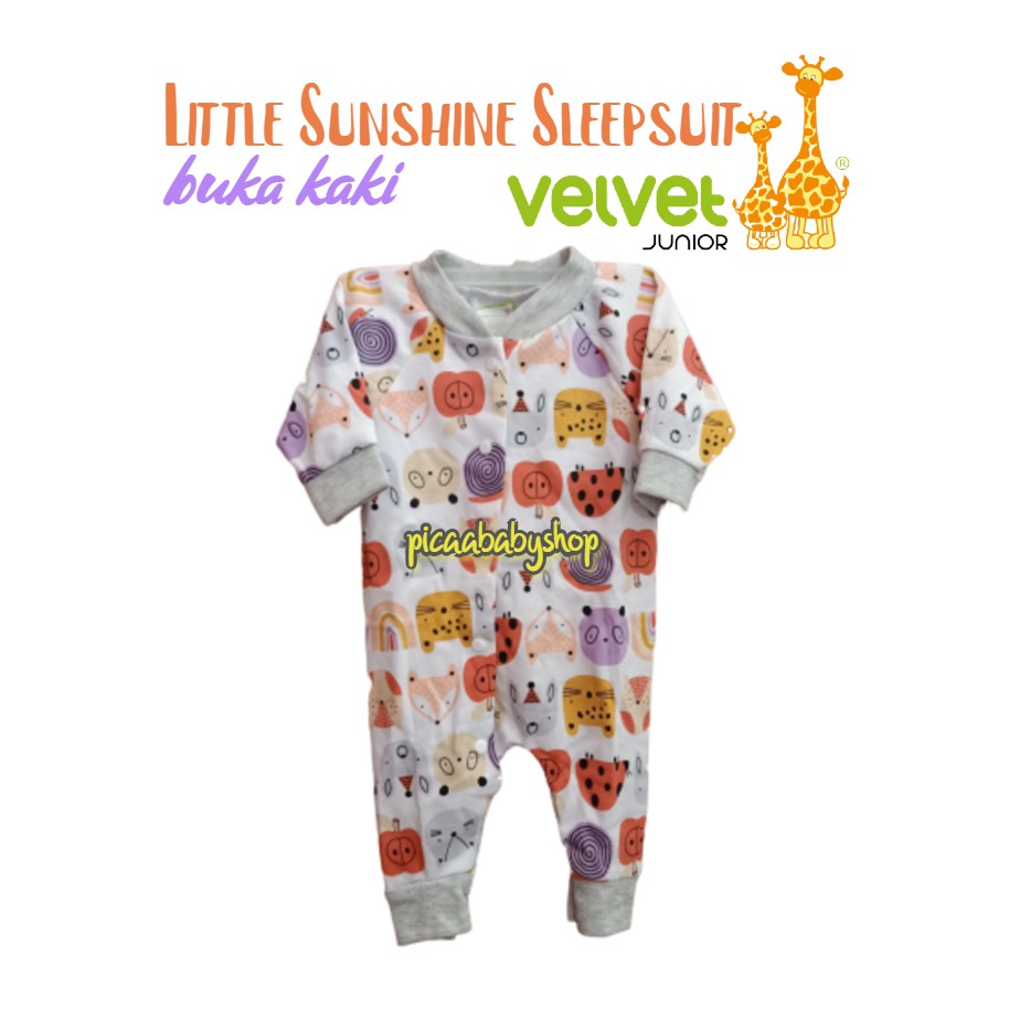 VELVET- Little Sunshine Sleepsuit Jumper NB (0-3 bulan)