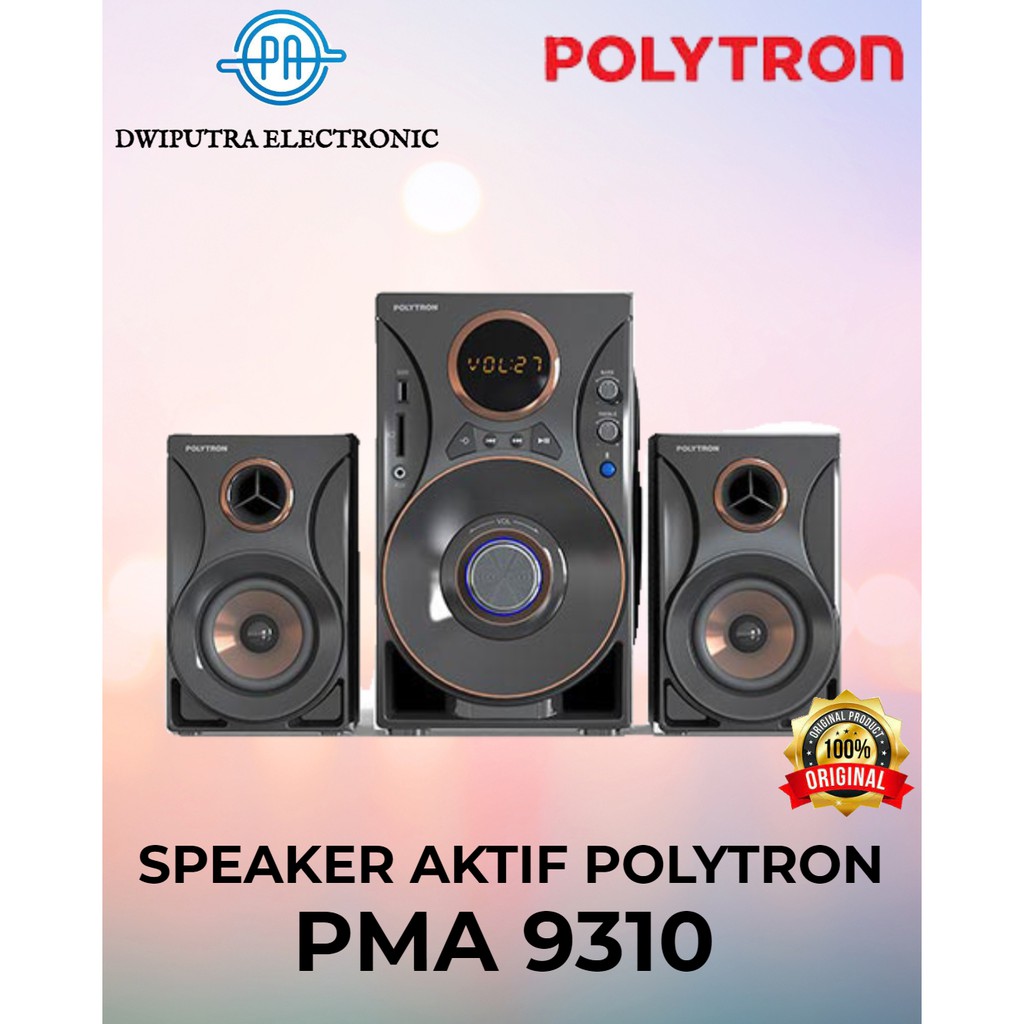 SPEAKER AKTIF POLYTRON PMA 9310 PMA-9310 PMA9310 MURAH