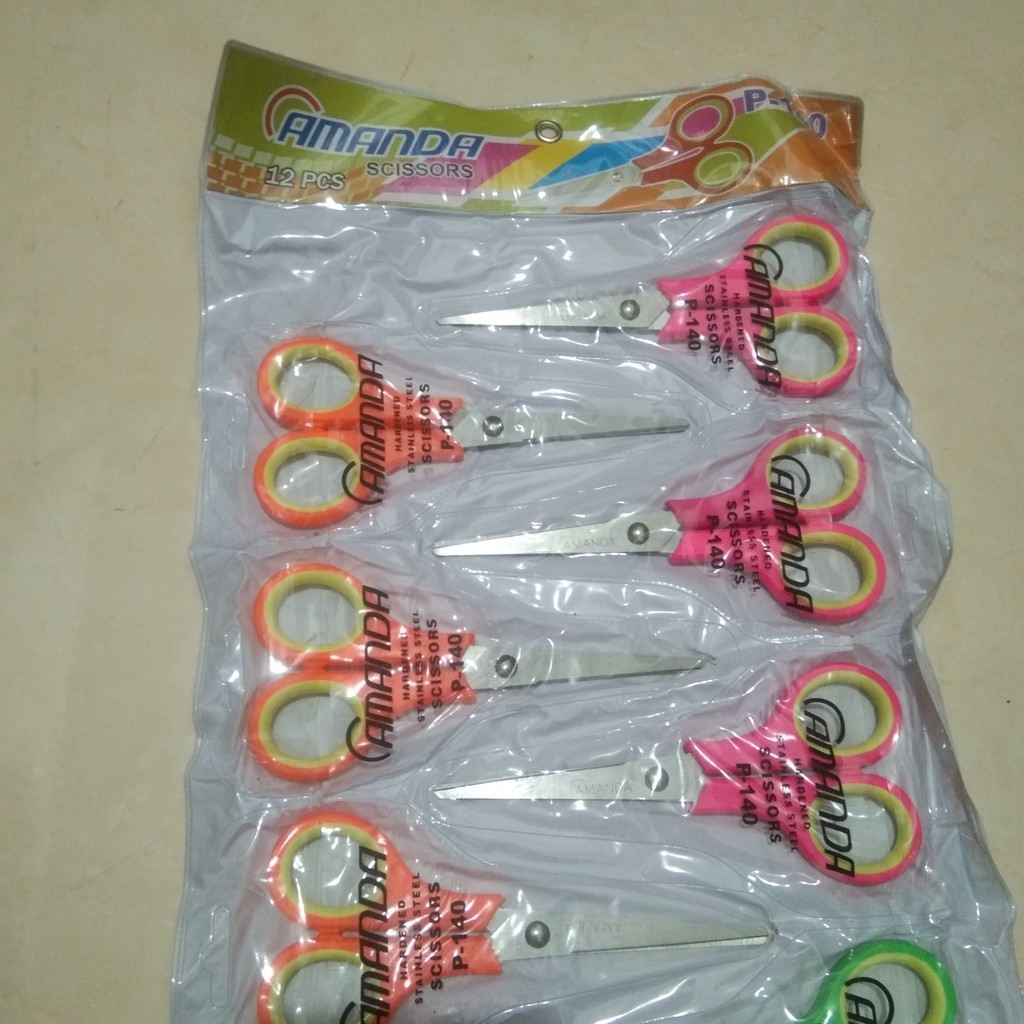 

gunting stainles steel isi 12 pcs