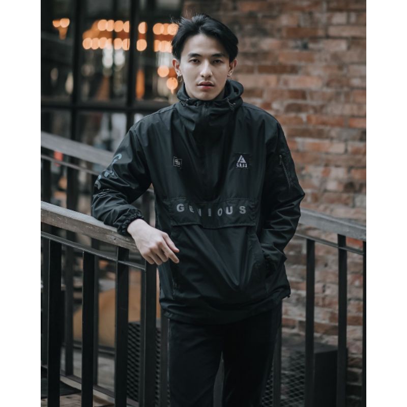 jaket cagaule genius/jaket wp genius/jaket distro/jaket pria terbaik