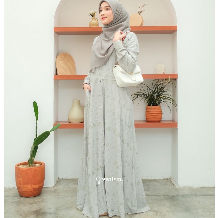 Greenism Gamis Zaskia Quality Premium Syari'i Dress