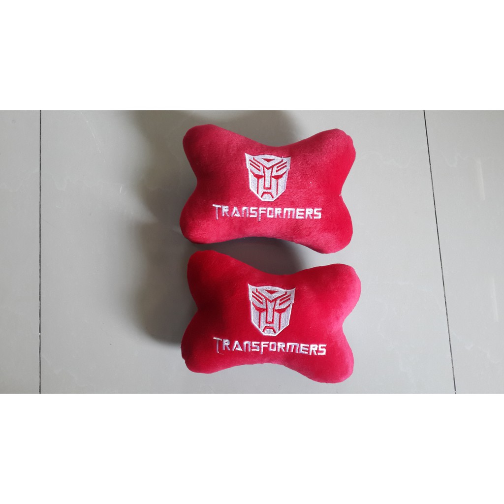 Bantal Mobil Only Exclusive Transformers Merah