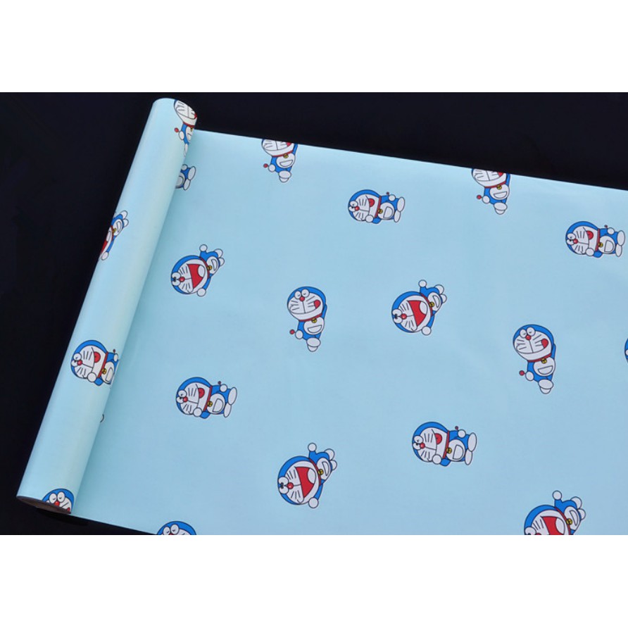 Wallpaper Kamar DORAEMON HK Sticker Dinding Dekorasi PREMIUM QUALITY 45cm x 1mtr