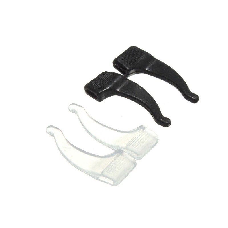 Pengait Kacamata Silikon - Anti Slip Kacamata Silikon Bulat - Earhook Silicone Anti Slip