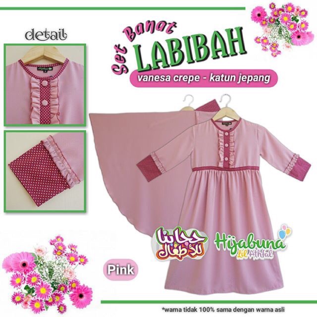Gamis Anak Labibah by Hijabuna