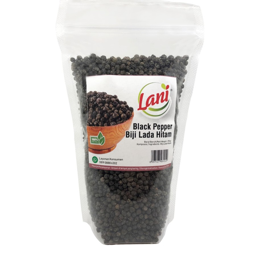 

Biji Lada Hitam | Pure Black Pepper 250gr/Pack