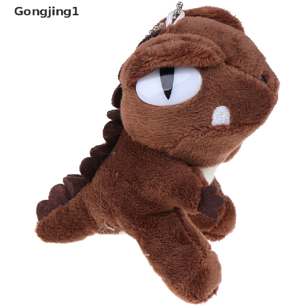 Gongjing1 Gantungan Kunci Bentuk Boneka Plush Dinosaurus T-Rex 12cm