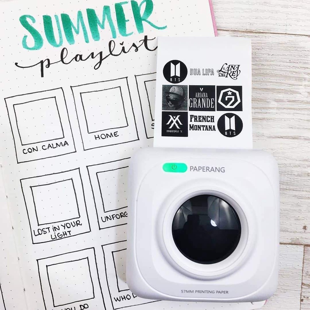 Paperang P1 Printer Portable Mini Printer Tanpa Tinta