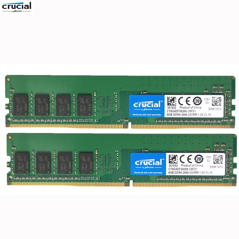 Ram DDR4 4GB 8GB 2133 / 2400 / 2666Mhz PC4 U-DIMM 288-pin original