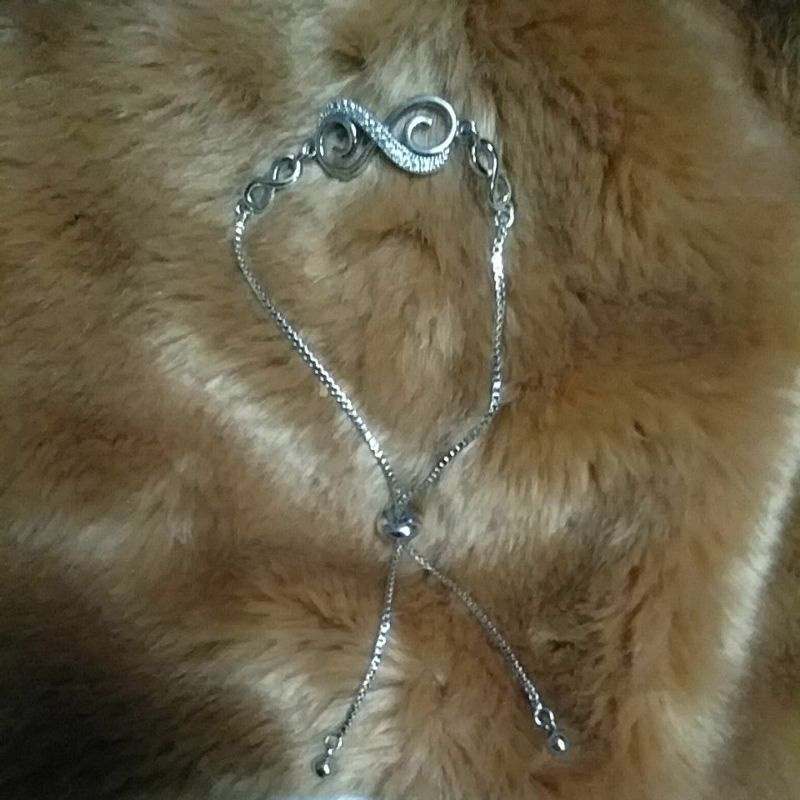 Gelang serut silver emas kw  1 india