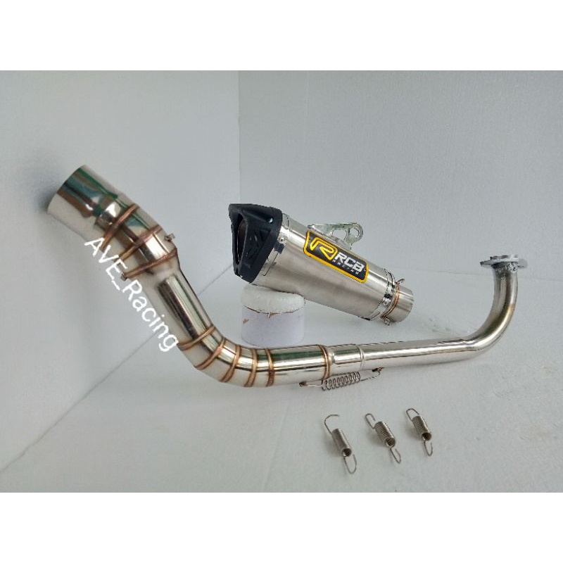 Knalpot racing RCB Mio Sporty, Mio J, Soul dll